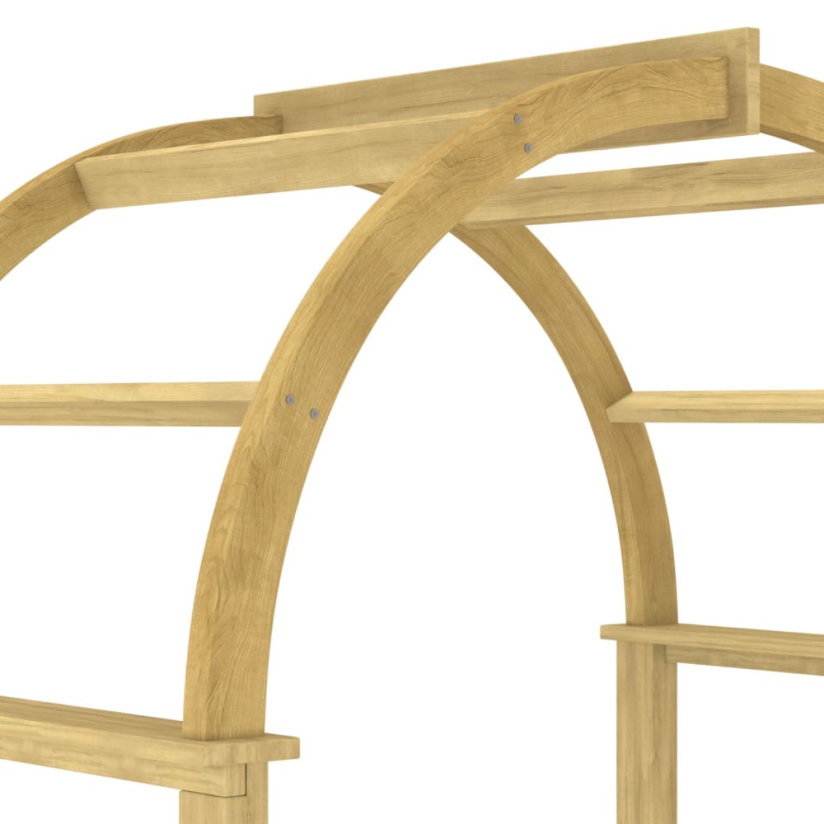 vidaXL Αψίδα 141 x 97 x 243 εκ. από Εμποτισμένο Μασίφ Ξύλο Πεύκου