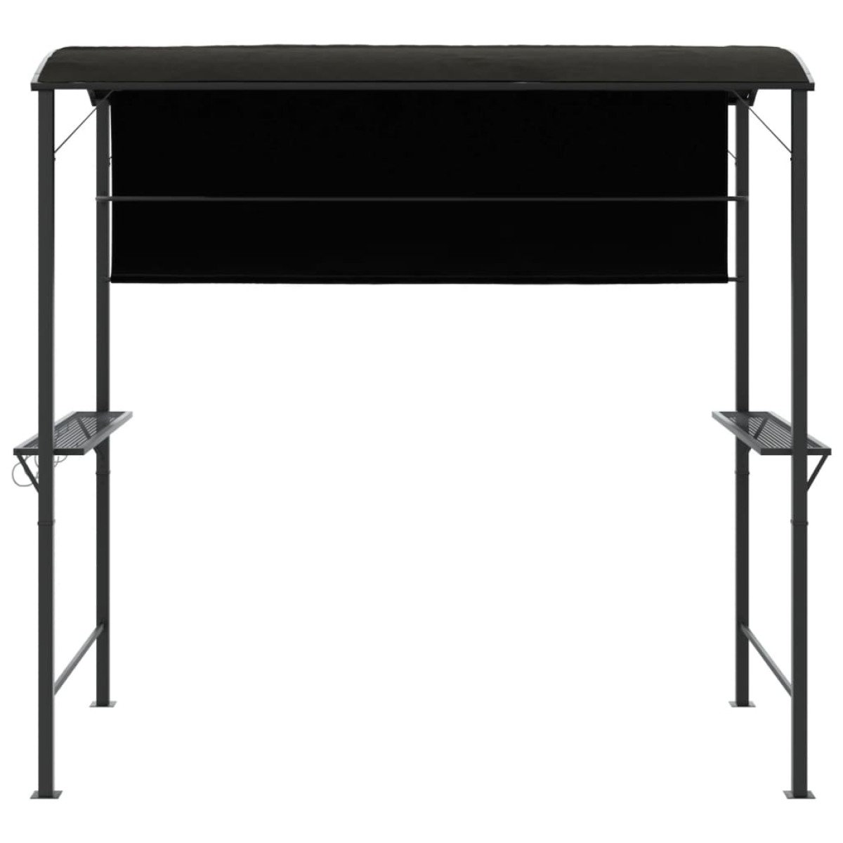 vidaXL Κιόσκι με Οροφή Ανθρακί 220x110x200 εκ.