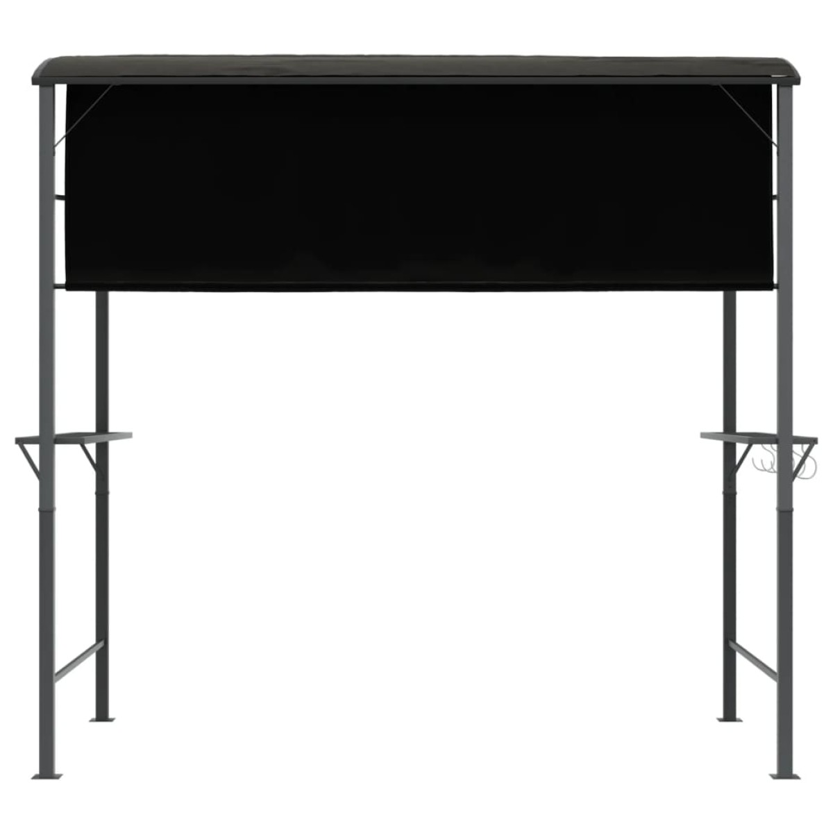 vidaXL Κιόσκι με Οροφή Ανθρακί 220x110x200 εκ.