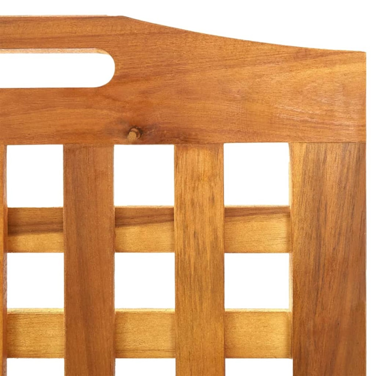 vidaXL Διαχωριστικό Χώρου με 3 Πάνελ 121,5x2x180εκ. Μασίφ Ξύλο Ακακίας