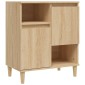vidaXL Ντουλάπια 2 τεμ. Sonoma Δρυς 60x35x70 εκ. Επεξεργασμένο Ξύλο