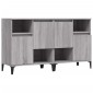 vidaXL Ντουλάπι 2 τεμ. Γκρι Sonoma 60x35x70 εκ. από Επεξεργασμένο Ξύλο
