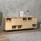 vidaXL Ντουλάπια 3 τεμ. Sonoma Δρυς 60x35x70 εκ. Επεξεργασμένο Ξύλο