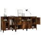 vidaXL Ντουλάπια 3 τεμ. Καπνιστή Δρυς 60x35x70 εκ. Επεξεργασμένο Ξύλο