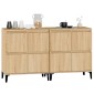 vidaXL Ντουλάπια 2 τεμ. Sonoma Δρυς 60x35x70 εκ. Επεξεργασμένο Ξύλο