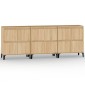 vidaXL Ντουλάπια 3 τεμ. Sonoma Δρυς 60x35x70 εκ. Επεξεργασμένο Ξύλο