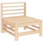 vidaXL Σαλόνι Κήπου Σετ 6 Τεμαχίων από Μασίφ Ξύλο Πεύκου