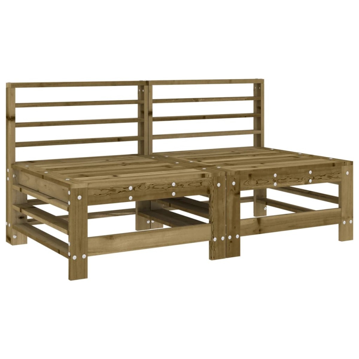 vidaXL Σαλόνι Κήπου Σετ 6 τεμ. από Εμποτισμένο Ξύλο Πεύκου
