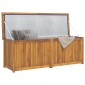 vidaXL Μπαούλο Κήπου 150 x 50 x 55 εκ. από Μασίφ Ξύλο Teak