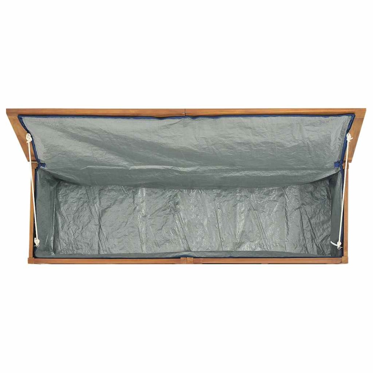 vidaXL Μπαούλο Κήπου 150 x 50 x 55 εκ. από Μασίφ Ξύλο Teak
