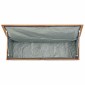vidaXL Μπαούλο Κήπου 150 x 50 x 55 εκ. από Μασίφ Ξύλο Teak