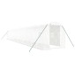 vidaXL Θερμοκήπιο με Ατσάλινο Πλαίσιο Λευκό 28 μ² 14 x 2 x 2 μ.