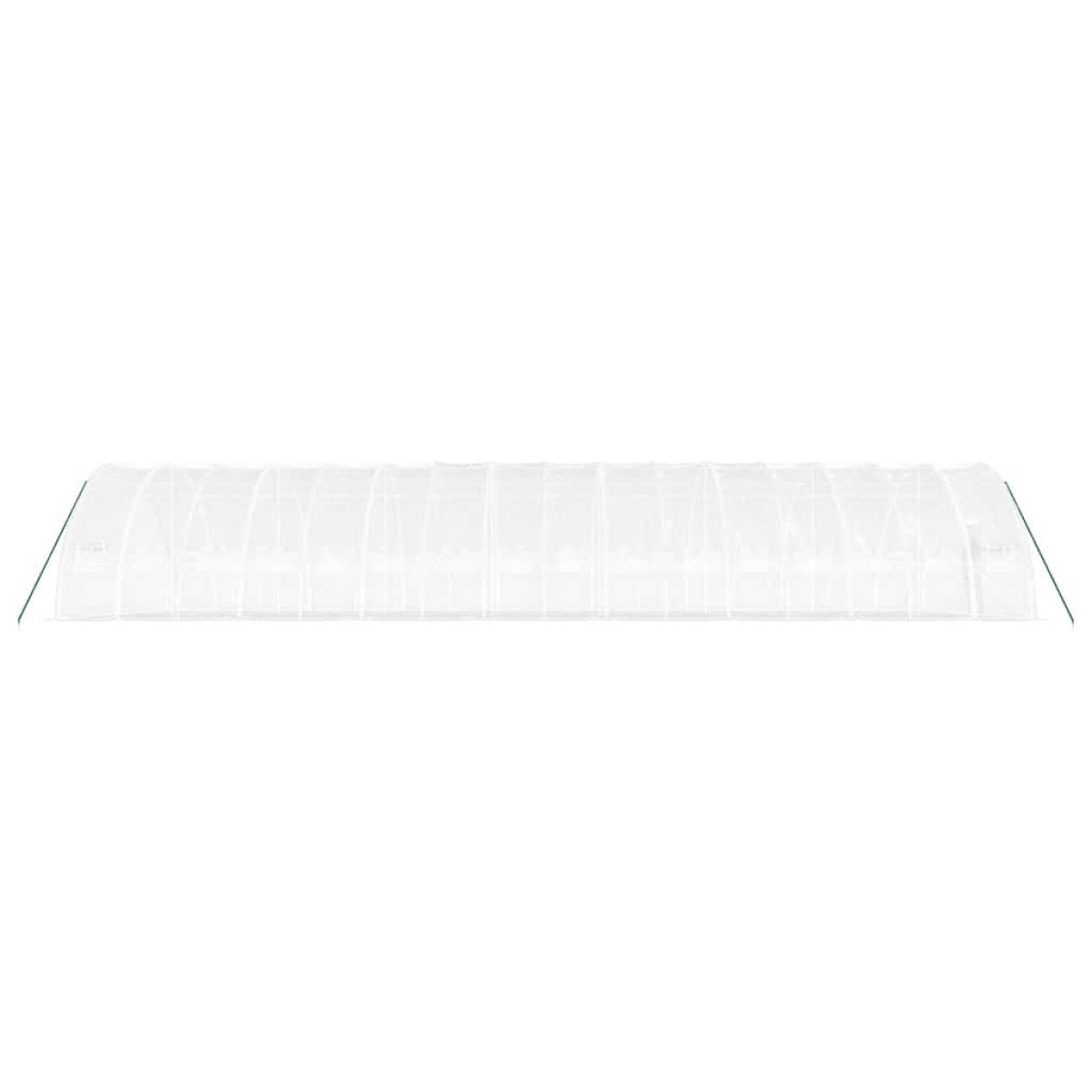 vidaXL Θερμοκήπιο με Ατσάλινο Πλαίσιο Λευκό 96 μ² 16 x 6 x 2,85 μ.