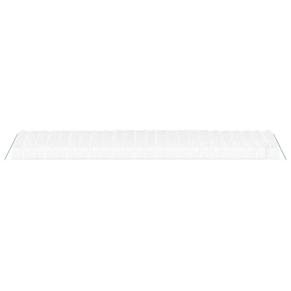 vidaXL Θερμοκήπιο με Ατσάλινο Πλαίσιο Λευκό 144 μ² 24 x 6 x 2,85 μ.