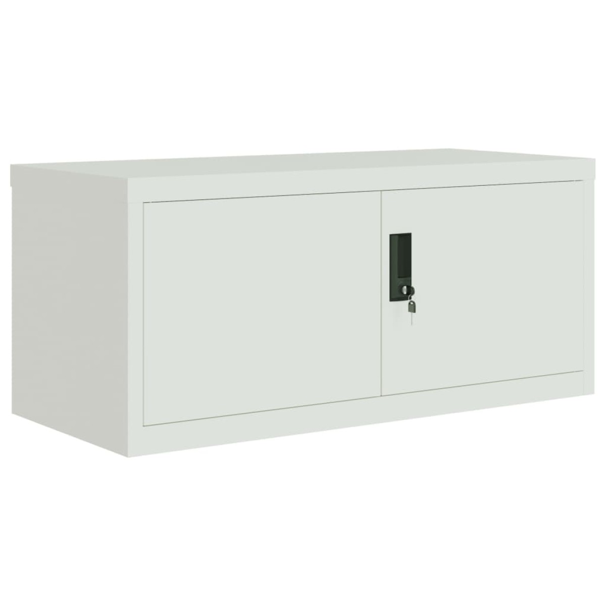 vidaXL Αρχειοθήκη Αν. Γκρι 90 x 40 x 110 εκ. Ατσάλινη