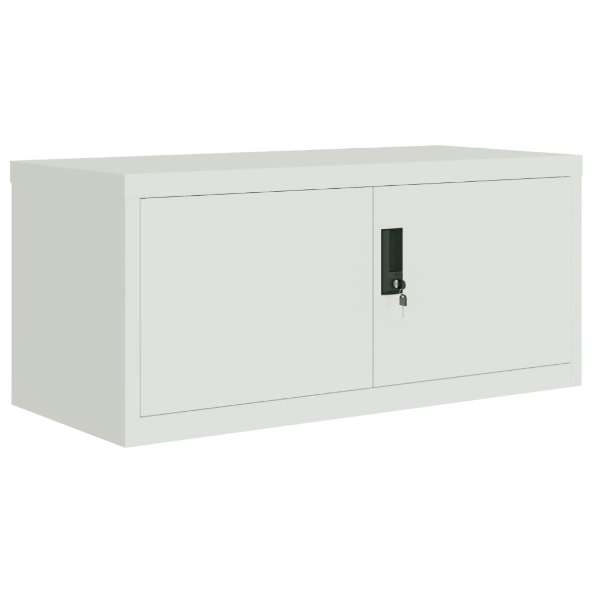 vidaXL Αρχειοθήκη Αν. Γκρι 90 x 40 x 220 εκ. Ατσάλινη