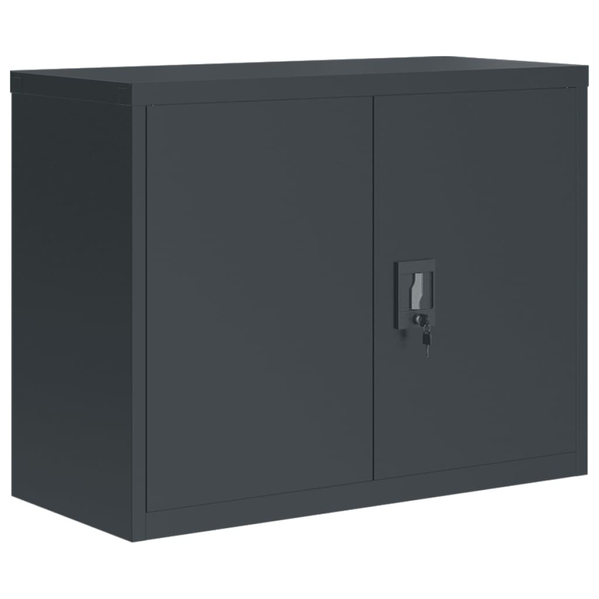 vidaXL Αρχειοθήκη Ανθρακί 90 x 40 x 110 εκ. Ατσάλινη