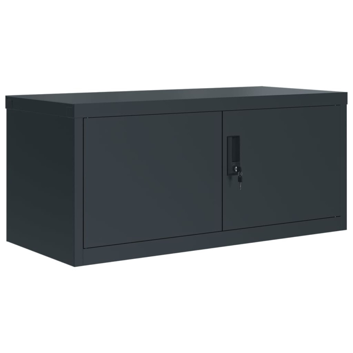vidaXL Αρχειοθήκη Ανθρακί 90 x 40 x 180 εκ. Ατσάλινη