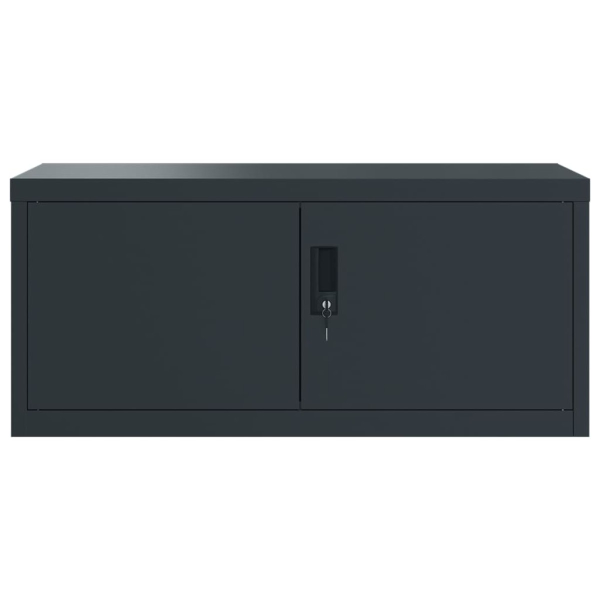 vidaXL Αρχειοθήκη Ανθρακί 90 x 40 x 180 εκ. Ατσάλινη