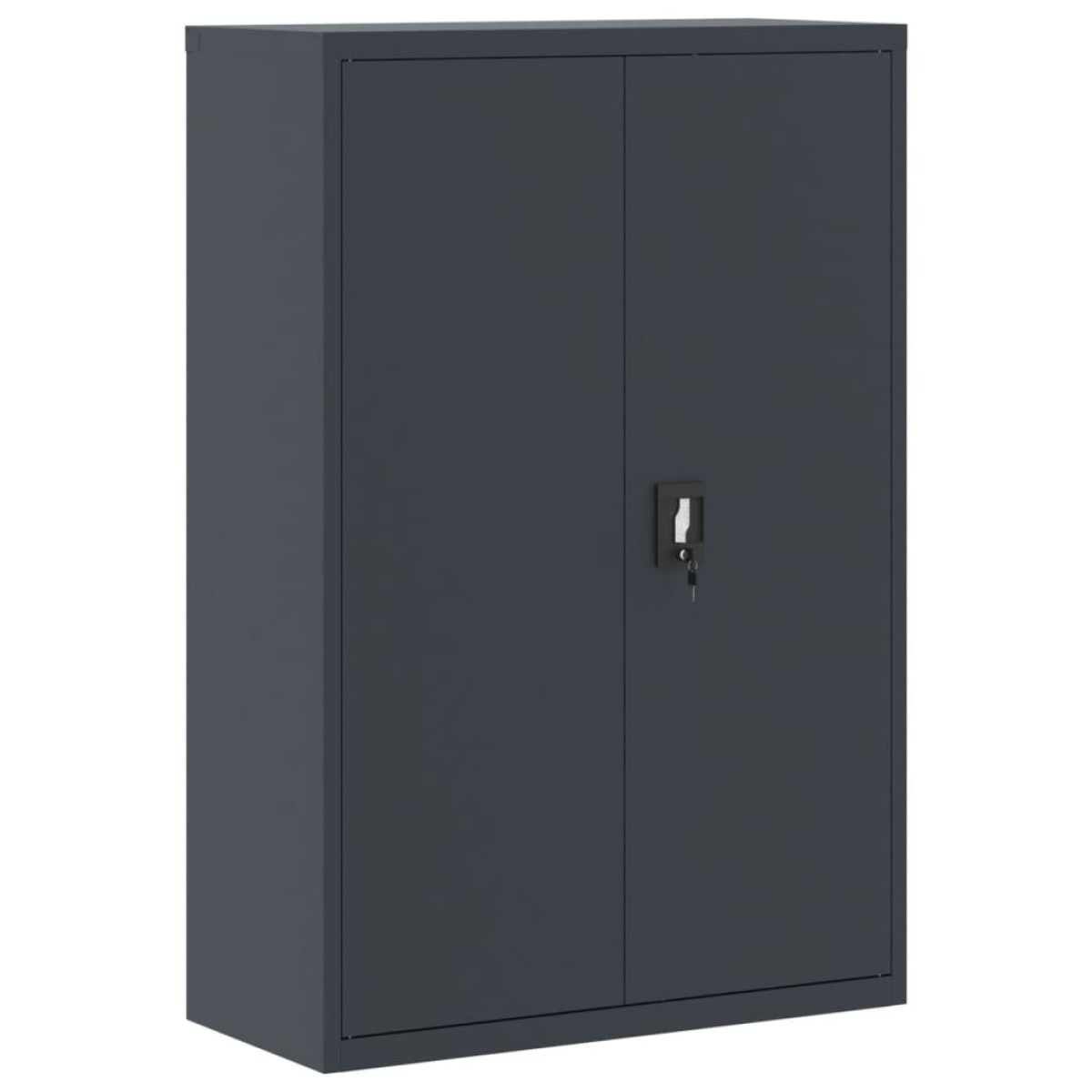 vidaXL Αρχειοθήκη Ανθρακί 90 x 40 x 180 εκ. Ατσάλινη