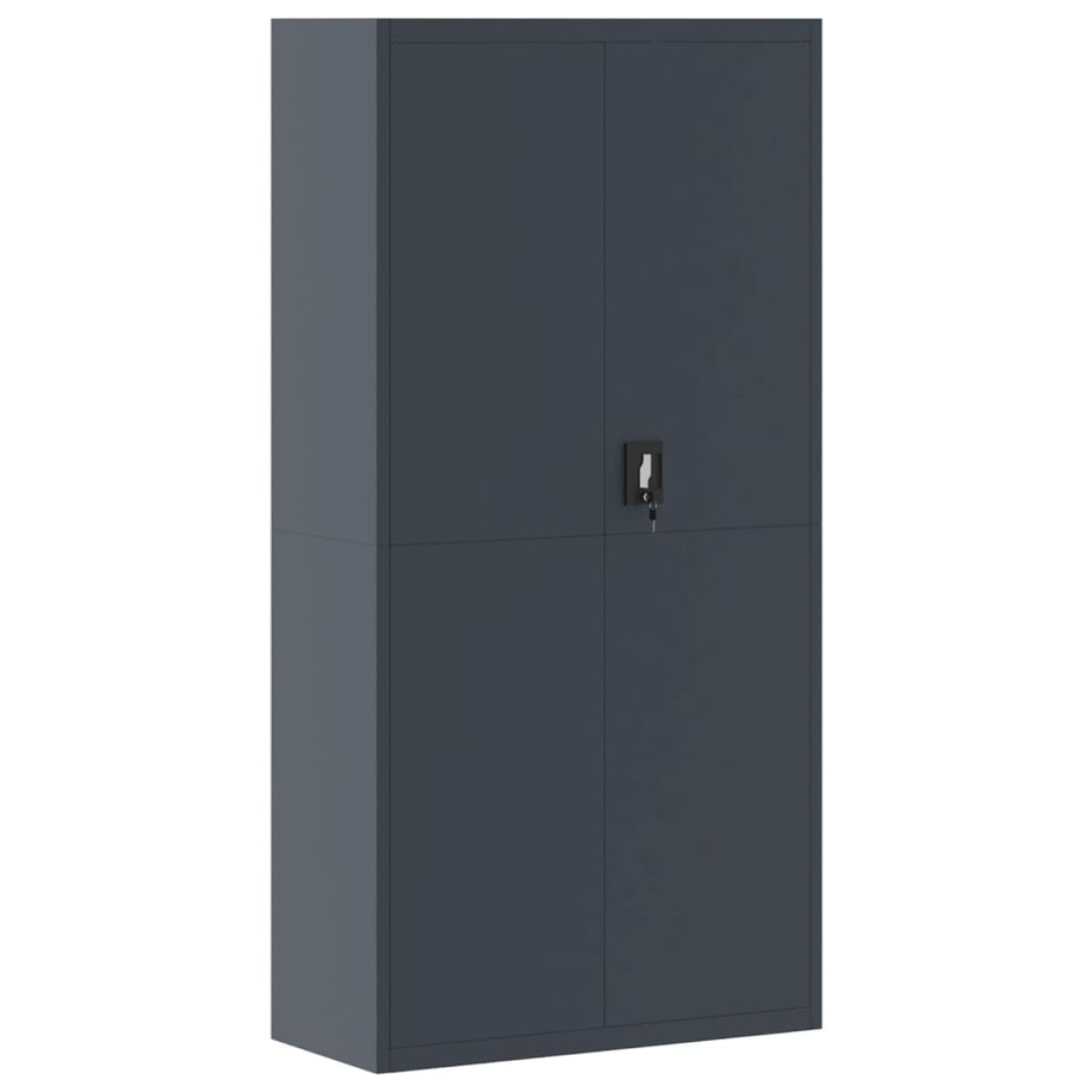 vidaXL Αρχειοθήκη Ανθρακί 90 x 40 x 220 εκ. Ατσάλινη