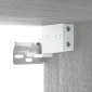 vidaXL Έπιπλα Τηλεόρασης Επιτοίχια 2 τεμ. Γκρι Sonoma 80x34,5x40 εκ.