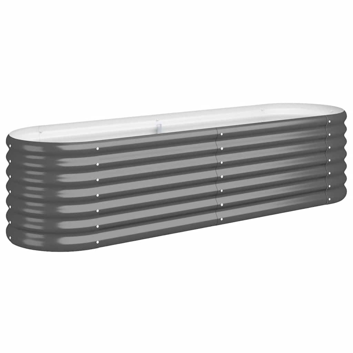vidaXL Ζαρντινιέρα Ανθρακί 152x40x36 εκ Ατσάλι με Ηλεκτρ. Βαφή Πούδρας