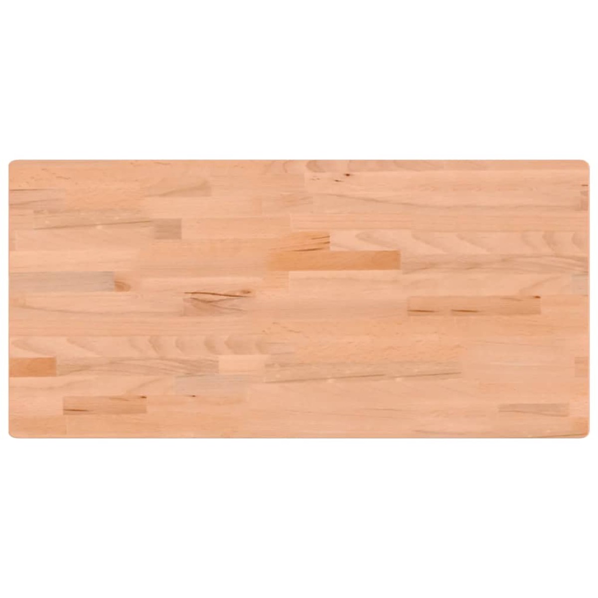 vidaXL Πάγκος Εργασίας 115x55x81,5εκ. από Μασίφ Ξύλο Οξιάς και Μέταλλο