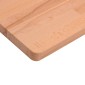 vidaXL Πάγκος Εργασίας 115x55x81,5εκ. από Μασίφ Ξύλο Οξιάς και Μέταλλο