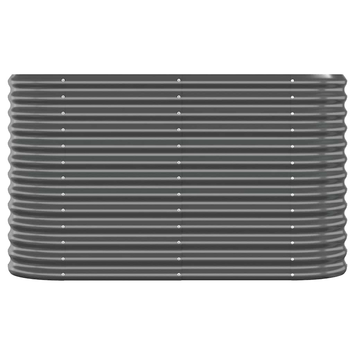 vidaXL Ζαρντινιέρα Ανθρακί 114x40x68 εκ Ατσάλι με Ηλεκτρ. Βαφή Πούδρας