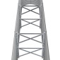 vidaXL Ζαρντινιέρα Γκρι 152x40x68 εκ. Ατσάλι με Ηλεκτρ. Βαφή Πούδρας
