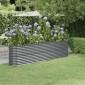 vidaXL Ζαρντινιέρα Ανθρακί 260x40x68 εκ Ατσάλι με Ηλεκτρ. Βαφή Πούδρας
