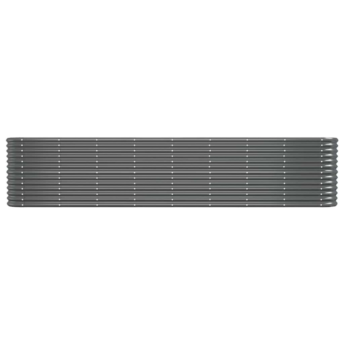 vidaXL Ζαρντινιέρα Ανθρακί 332x40x68 εκ Ατσάλι με Ηλεκτρ. Βαφή Πούδρας