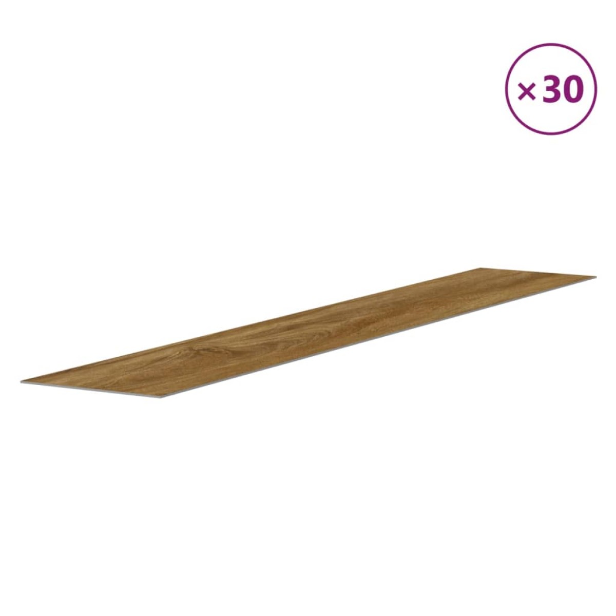 vidaXL Πάνελ Τοίχου Ξύλινη Εμφάνιση Καφέ 4,12 μ² από PVC