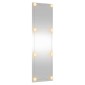 vidaXL Καθρέφτης Τοίχου με LED Ορθογώνιος 30x100 εκ. Γυάλινος