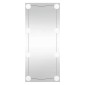 vidaXL Καθρέφτης Τοίχου με LED Ορθογώνιος 40x80 εκ. Γυάλινος