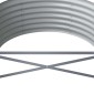 vidaXL Ζαρντινιέρα Ανθρακί 368x80x36 εκ Ατσάλι με Ηλεκτρ. Βαφή Πούδρας
