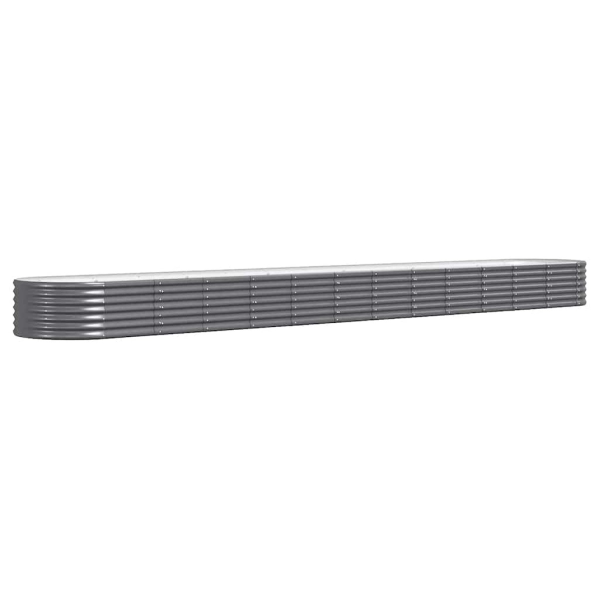vidaXL Ζαρντινιέρα Ανθρακί 512x80x36 εκ Ατσάλι με Ηλεκτρ. Βαφή Πούδρας
