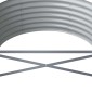 vidaXL Ζαρντινιέρα Ανθρακί 620x80x36 εκ Ατσάλι με Ηλεκτρ. Βαφή Πούδρας