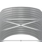 vidaXL Ζαρντινιέρα Γκρι 152x80x68 εκ. Ατσάλι με Ηλεκτρ. Βαφή Πούδρας