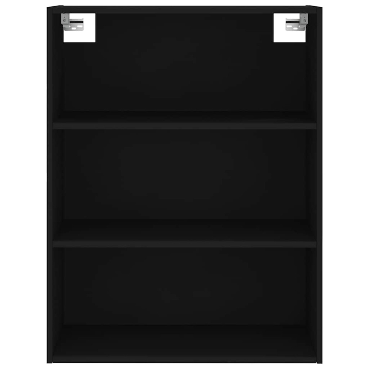 vidaXL Ντουλάπι Μαύρο 69,5x32,5x180 εκ. Επεξεργασμένο Ξύλο