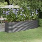 vidaXL Ζαρντινιέρα Ανθρακί 296x80x68 εκ Ατσάλι με Ηλεκτρ. Βαφή Πούδρας