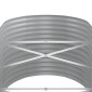 vidaXL Ζαρντινιέρα Ανθρακί 368x80x68 εκ Ατσάλι με Ηλεκτρ. Βαφή Πούδρας