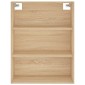 vidaXL Ντουλάπι Sonoma δρυς 69,5 x 34 x 180 εκ. από Επεξεργασμένο Ξύλο