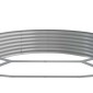 vidaXL Ζαρντινιέρα Ανθρακί 296x140x36εκ Ατσάλι με Ηλεκτρ. Βαφή Πούδρας