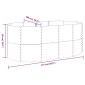 vidaXL Ζαρντινιέρα Πράσινη 175x100x68εκ Ατσάλι με Ηλεκτρ. Βαφή Πούδρας