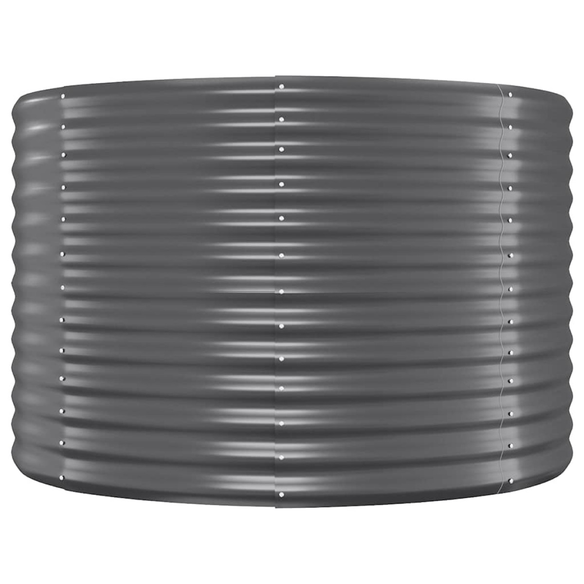 vidaXL Ζαρντινιέρα Ανθρακί 175x100x68εκ Ατσάλι με Ηλεκτρ. Βαφή Πούδρας
