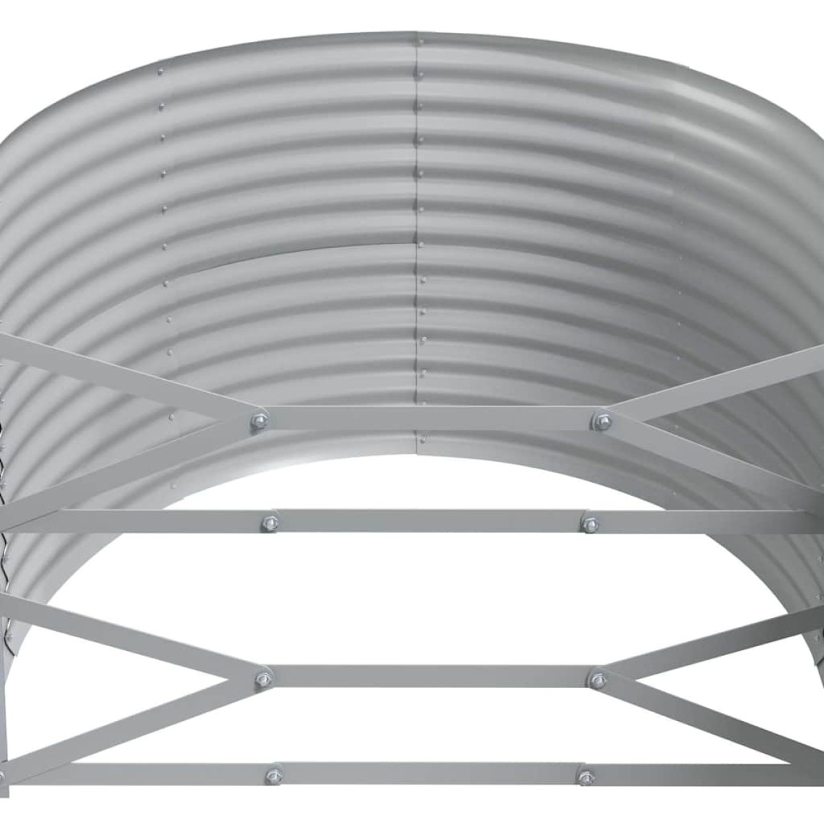 vidaXL Ζαρντινιέρα Ανθρακί 175x100x68εκ Ατσάλι με Ηλεκτρ. Βαφή Πούδρας