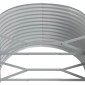 vidaXL Ζαρντινιέρα Ανθρακί 249x100x68εκ Ατσάλι με Ηλεκτρ. Βαφή Πούδρας