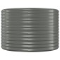 vidaXL Ζαρντινιέρα Γκρι 322x100x68 εκ. Ατσάλι με Ηλεκτρ. Βαφή Πούδρας
